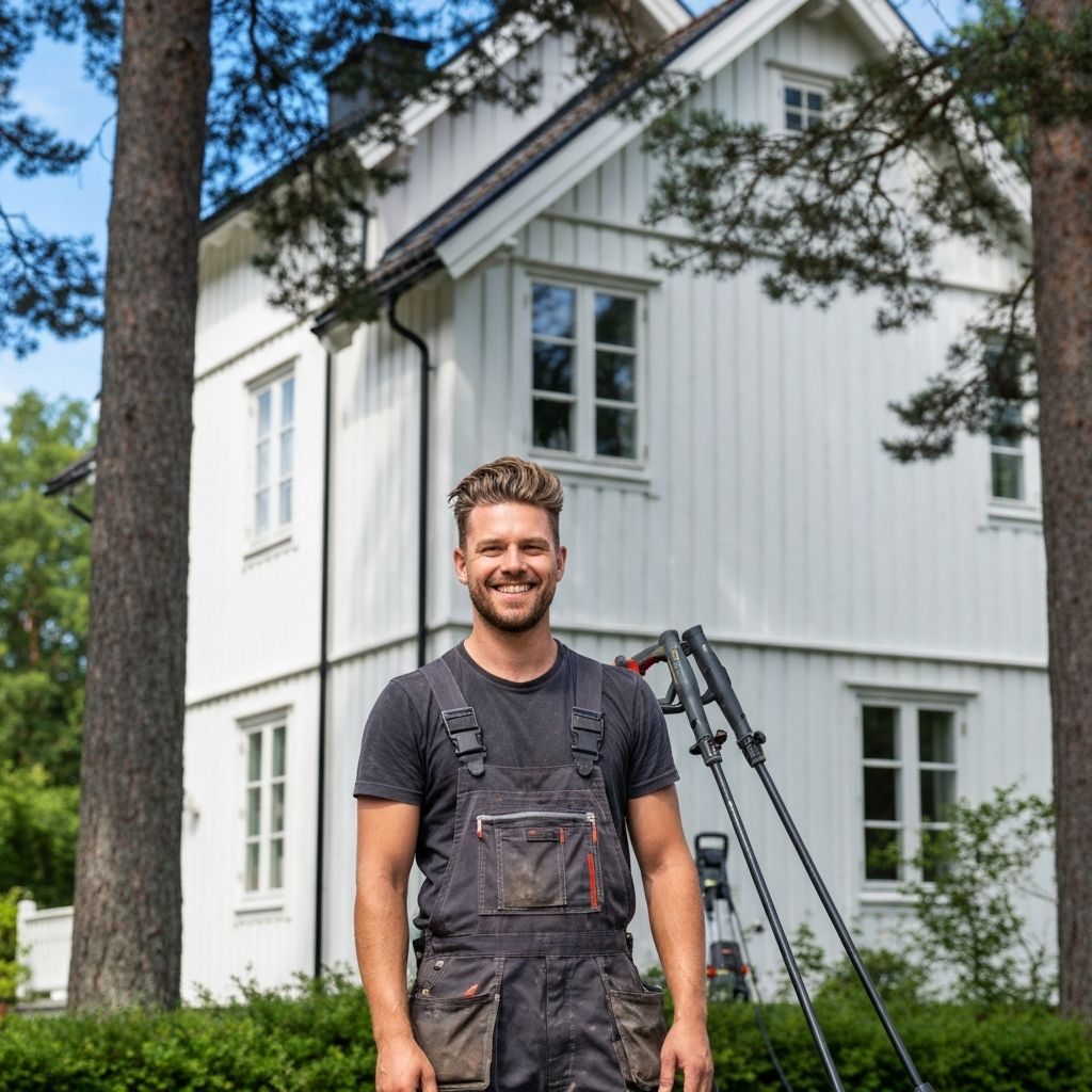 Grimstad Fasade & Vedlikehold team